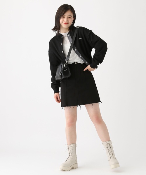 repipi armario（レピピ アルマリオ）の「☆セットアイテム☆シアーTシャツ＆キャミソール（スウェット・キッズ・ブルー系その他/ホワイト/ピンク系その他・LARGE/SMALL/MEDIUM）」の8枚目の写真