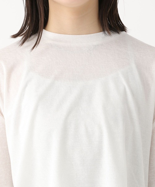 repipi armario（レピピ アルマリオ）の「☆セットアイテム☆シアーTシャツ＆キャミソール（スウェット・キッズ・ブルー系その他/ホワイト/ピンク系その他・LARGE/SMALL/MEDIUM）」の15枚目の写真