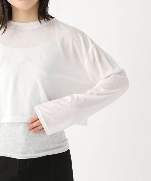 repipi armario（レピピ アルマリオ）の「☆セットアイテム☆シアーTシャツ＆キャミソール（スウェット・キッズ・ブルー系その他/ホワイト/ピンク系その他・LARGE/SMALL/MEDIUM）」の16枚目の写真