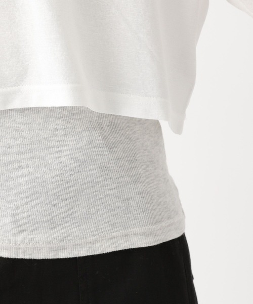 repipi armario（レピピ アルマリオ）の「☆セットアイテム☆シアーTシャツ＆キャミソール（スウェット・キッズ・ブルー系その他/ホワイト/ピンク系その他・LARGE/SMALL/MEDIUM）」の18枚目の写真