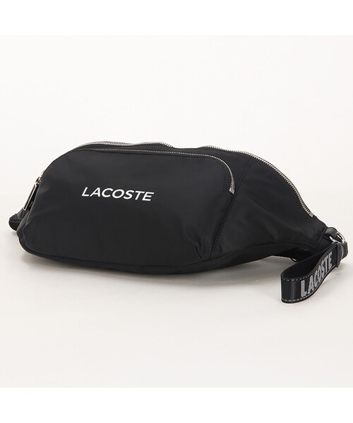 LACOSTE(ラコステ)の「アクティブナイロン レタリングウェストバッグ(ボディバッグ/ウエストポーチ・レディース・ブラック・FREE)」の11枚目の写真