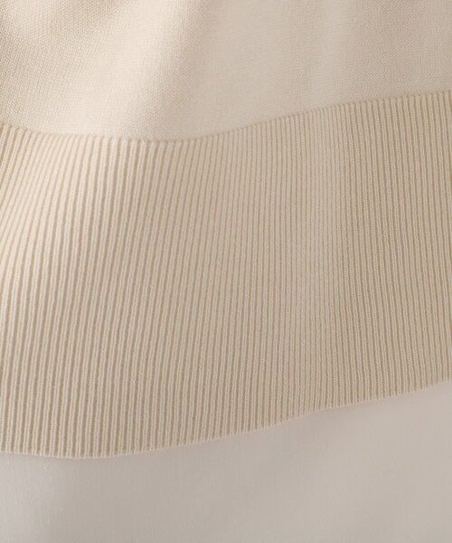 OPAQUE.CLIP（オペークドットクリップ）の「◆3way レイヤードスリットデザインニット【WEB限定カラー・サイズ】（その他トップス・レディース・ブラック/オフホワイト/ブルー/グリーン/ホワイト系その他3/ピンク系9・40/38/36/42/34）」の13枚目の写真