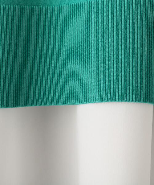 OPAQUE.CLIP（オペークドットクリップ）の「◆3way レイヤードスリットデザインニット【WEB限定カラー・サイズ】（その他トップス・レディース・ブラック/オフホワイト/ブルー/グリーン/ホワイト系その他3/ピンク系9・40/38/36/42/34）」の14枚目の写真