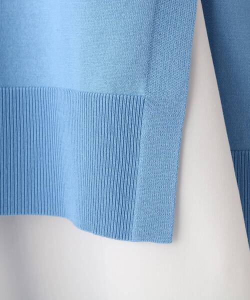 OPAQUE.CLIP（オペークドットクリップ）の「◆3way レイヤードスリットデザインニット【WEB限定カラー・サイズ】（その他トップス・レディース・ブラック/オフホワイト/ブルー/グリーン/ホワイト系その他3/ピンク系9・40/38/36/42/34）」の16枚目の写真