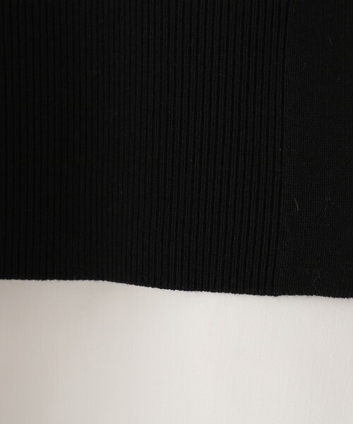 OPAQUE.CLIP（オペークドットクリップ）の「◆3way レイヤードスリットデザインニット【WEB限定カラー・サイズ】（その他トップス・レディース・ブラック/オフホワイト/ブルー/グリーン/ホワイト系その他3/ピンク系9・40/38/36/42/34）」の18枚目の写真