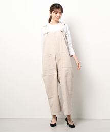 Samansa Mos2 | オーガニックコットン混デニムサロペット(サロペット/オーバーオール)