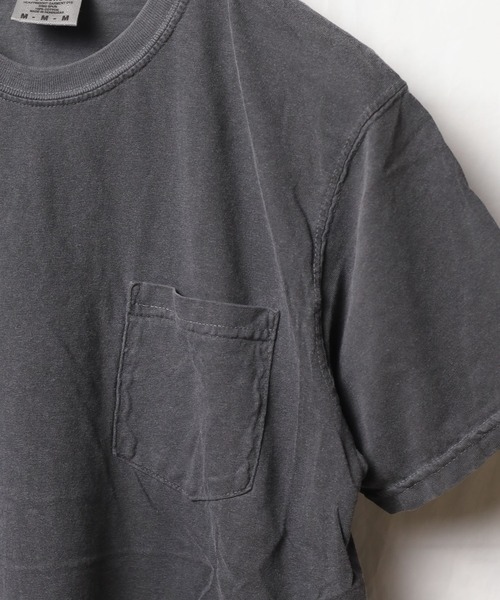 comfort colors(コンフォートカラーズ)の「★COMFORT COLORS★6.1oz ガーメントダイポケットTシャツ(Tシャツ/カットソー・レディース・ホワイト/スミクロ/ブルー系/マスタード/グリーン系/レッド系/ネイビー系・X-LARGE/LARGE/MEDIUM)」の16枚目の写真