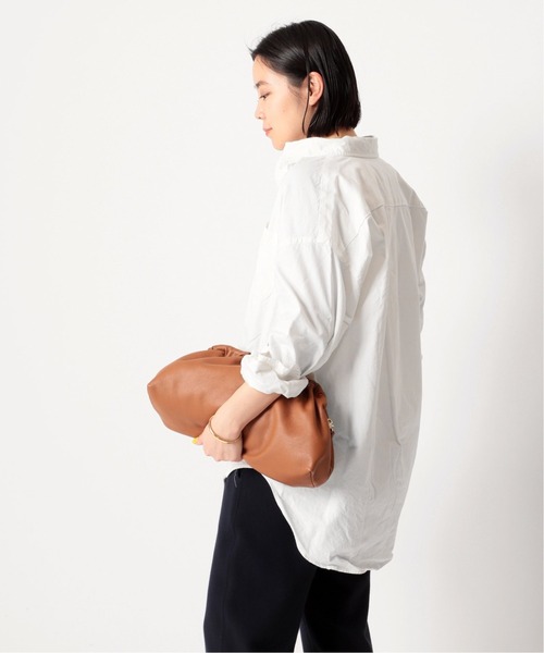 AMERICANA（アメリカーナ）の「【AMERICANA/アメリカーナ】 OX ボタンダウンシャツ（シャツ/ブラウス・レディース・ホワイト/サックスブルー/サックスブルー系・FREE）」の8枚目の写真