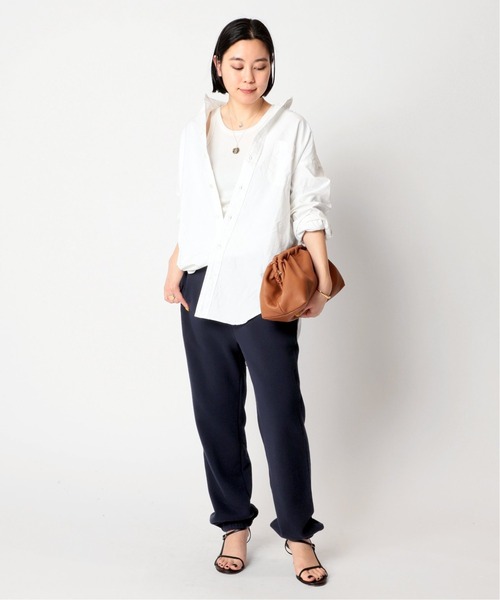 AMERICANA（アメリカーナ）の「【AMERICANA/アメリカーナ】 OX ボタンダウンシャツ（シャツ/ブラウス・レディース・ホワイト/サックスブルー/サックスブルー系・FREE）」の22枚目の写真