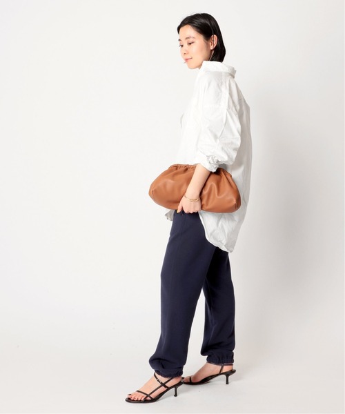 AMERICANA（アメリカーナ）の「【AMERICANA/アメリカーナ】 OX ボタンダウンシャツ（シャツ/ブラウス・レディース・ホワイト/サックスブルー/サックスブルー系・FREE）」の4枚目の写真