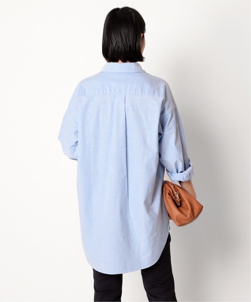 AMERICANA（アメリカーナ）の「【AMERICANA/アメリカーナ】 OX ボタンダウンシャツ（シャツ/ブラウス・レディース・ホワイト/サックスブルー/サックスブルー系・FREE）」の16枚目の写真