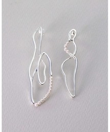 mou | ねじれブランチアシメピアス(ピアス（両耳用）)