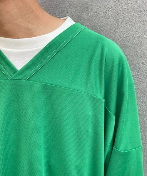 2色 ロング オーバースウェット シャツ オーバーサイズ V ネック 楽天市場】レディース 長袖 Vネック Tシャツ 大きいサイズ LL 3L