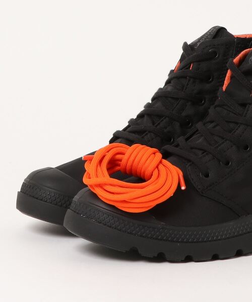 PALLADIUM(パラディウム)の「PALLADIUM/パラディウム PAMPA HI SEEKER LITE WP+(スニーカー・メンズ・ブラック/タン・23cm/23.5cm/24cm/24.5cm/25cm/26cm/26.5cm/27cm/27.5cm/28cm)」の5枚目の写真