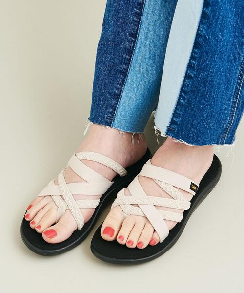 Teva（テバ）の「【国内exclusive】＜TEVA＞VOYA ZILLESA サンダル（サンダル・レディース・ブラック/オフホワイト・6/8/5/7）」の4枚目の写真