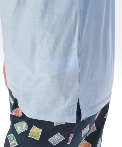 niko and...(ニコアンド)の「オーガニックコットンテンセルロンT(Tシャツ/カットソー・レディース・ライトブルー/オフホワイト/ピンク/イエロー/ライトグリーン・MEDIUM/LARGE)」の13枚目の写真