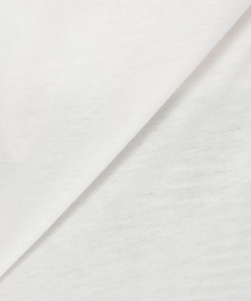 niko and...(ニコアンド)の「オーガニックコットンテンセルロンT(Tシャツ/カットソー・レディース・ライトブルー/オフホワイト/ピンク/イエロー/ライトグリーン・MEDIUM/LARGE)」の21枚目の写真