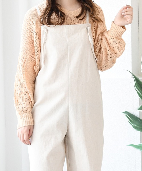 sango（sango）の「ニットVネックプルオーバー（ニット/セーター・レディース・ブラウン/オレンジ/アイボリー・FREE）」の14枚目の写真