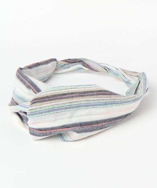 studio CLIP（スタディオクリップ）の「ストライプワイヤーヘアバンド（ヘアバンド・レディース・その他1/その他2・FREE）」の2枚目の写真