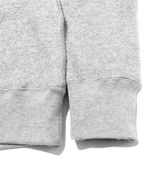 ROOPTOKYO(ループトウキョウ)の「mocT/モクティ PILE LOOPWHEEL CREWNECK SWEAT パイル地スウェット(スウェット・メンズ・ホワイト/グレー・M/L/XL)」の7枚目の写真