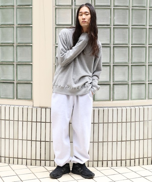 セール】mocT/モクティ PILE LOOPWHEEL CREWNECK SWEAT パイル地