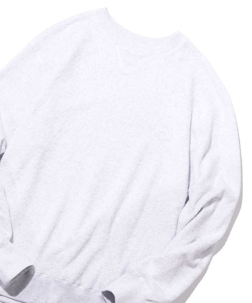 セール】mocT/モクティ PILE LOOPWHEEL CREWNECK SWEAT パイル地