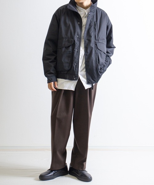 And A(アンドエー)の「SEDAN ALL-PURPOSE セダンオールパーパス / Fleece Lined Jacket フリースラインドジャケット / SD22F-JK03(ブルゾン・メンズ・ブラック/ネイビー・MEDIUM/LARGE/X-LARGE)」の14枚目の写真