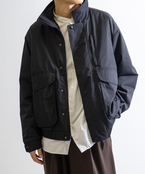 And A(アンドエー)の「SEDAN ALL-PURPOSE セダンオールパーパス / Fleece Lined Jacket フリースラインドジャケット / SD22F-JK03(ブルゾン・メンズ・ブラック/ネイビー・MEDIUM/LARGE/X-LARGE)」の4枚目の写真