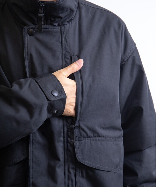 And A(アンドエー)の「SEDAN ALL-PURPOSE セダンオールパーパス / Fleece Lined Jacket フリースラインドジャケット / SD22F-JK03(ブルゾン・メンズ・ブラック/ネイビー・MEDIUM/LARGE/X-LARGE)」の9枚目の写真
