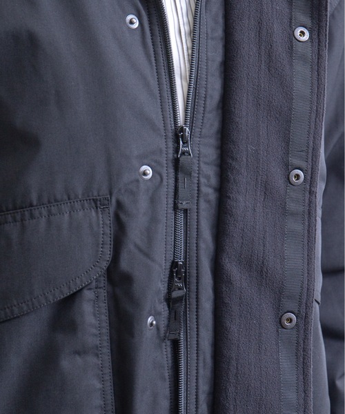 And A(アンドエー)の「SEDAN ALL-PURPOSE セダンオールパーパス / Fleece Lined Jacket フリースラインドジャケット / SD22F-JK03(ブルゾン・メンズ・ブラック/ネイビー・MEDIUM/LARGE/X-LARGE)」の13枚目の写真