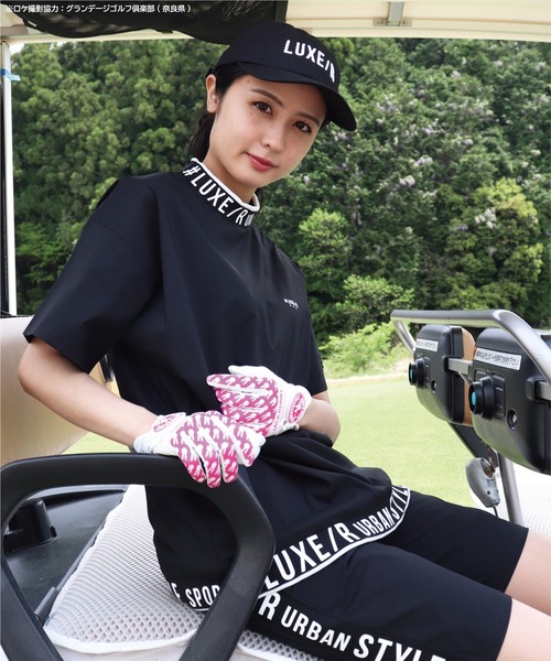 LUXE/R GOLF ストレッチ モックネック ナイロントレーナー 楽天市場】ラグジュ ゴルフ ゴルフウェア メンズ レディース