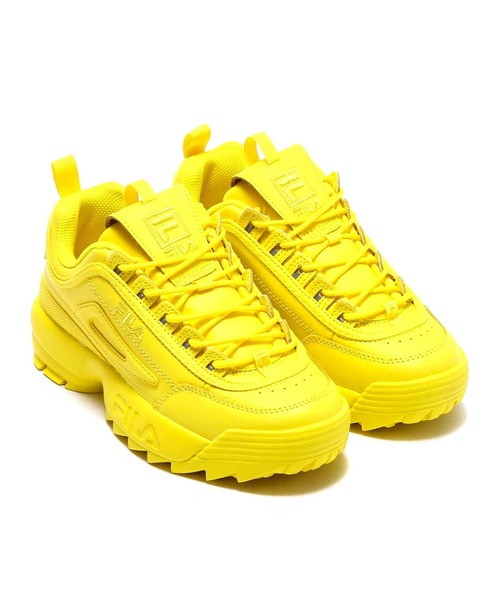 FILA（フィラ）の「FILA DISRUPTOR II / フィラ ディスラプターⅡ（スニーカー・レディース・ピンク/イエロー/オレンジ/ブルー・23.5cm/24.5cm/24.0cm/25.0cm/23.0cm）」の2枚目の写真