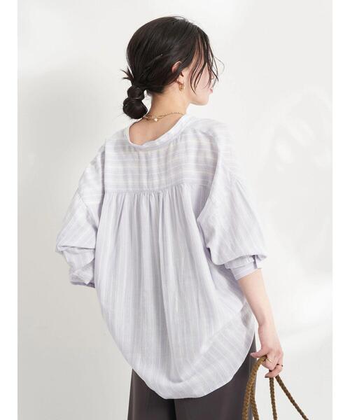 #snc トクコ TOKUKO1erVOL シャツ・ブラウス 9 茶系 ショート丈 シースルー バレリーナ レディース [868516] SHIRTS/BLOUSES｜TOPS｜【FOREVER 21 JAPAN】(フォーエバー