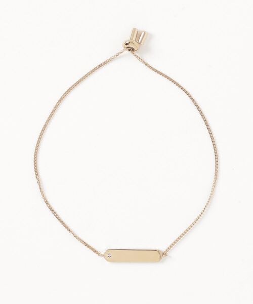 FOSSIL（フォッシル）の「フォッシル アクセサリー レディース ブレスレット ゴールド JF04018710（ブレスレット・レディース・ゴールド・FREE）」の4枚目の写真