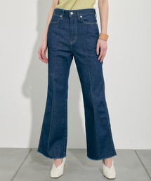 PUBLIC TOKYO | ピンタックフレアデニム/ウォッシャブル(デニムパンツ)