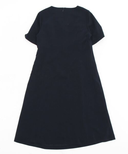 fleur by mint breeze(フルールバイミントブリーズ)の「【M~5L 大きいサイズ】Vネック Aライン ワンピース(ワンピース・レディース・ネイビー/ブルー・LL/3L/4L/5L/M/L)」の21枚目の写真