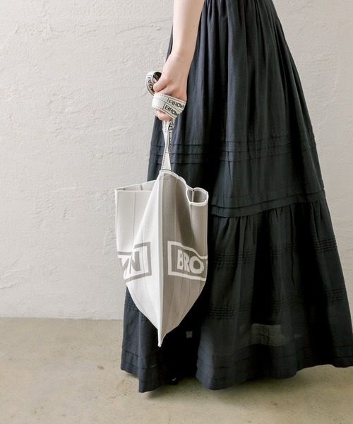 THEATRE PRODUCTS（シアタープロダクツ）の「【THEATRE PRODUCTS】KNIT SHOULDER BAG（ショルダーバッグ・レディース・ネイビー/グレー・FREE）」の10枚目の写真