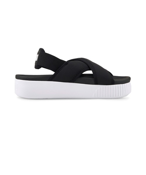 PUMA(プーマ)の「PUMA プーマ ウィメンズ プラットフォーム サンダル(サンダル・レディース・ブラック×ホワイト/ライトベージュ/ラベンダー・22.0cm/24.0cm/23.0cm/25.0cm/26.0cm)」の8枚目の写真