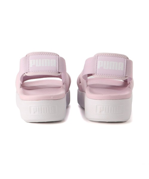 PUMA(プーマ)の「PUMA プーマ ウィメンズ プラットフォーム サンダル(サンダル・レディース・ブラック×ホワイト/ライトベージュ/ラベンダー・22.0cm/24.0cm/23.0cm/25.0cm/26.0cm)」の13枚目の写真