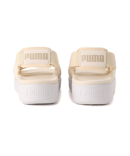 PUMA(プーマ)の「PUMA プーマ ウィメンズ プラットフォーム サンダル(サンダル・レディース・ブラック×ホワイト/ライトベージュ/ラベンダー・22.0cm/24.0cm/23.0cm/25.0cm/26.0cm)」の17枚目の写真
