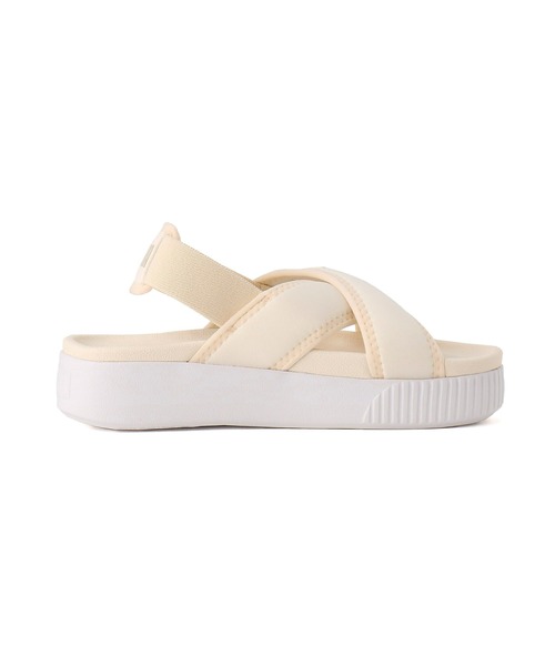 PUMA(プーマ)の「PUMA プーマ ウィメンズ プラットフォーム サンダル(サンダル・レディース・ブラック×ホワイト/ライトベージュ/ラベンダー・22.0cm/24.0cm/23.0cm/25.0cm/26.0cm)」の20枚目の写真