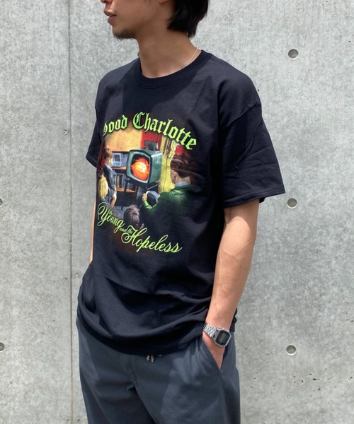 A.en(エイエン )の「Young & Hopeless Album Cover Tee(Tシャツ/カットソー・メンズ・ブラック・L/XXL/M/XL/S)」の4枚目の写真