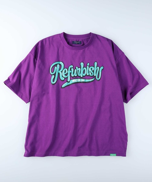 BACK NUMBER(バックナンバー)の「【BACK NUMBER】ストリートプリントTシャツ(Tシャツ/カットソー・メンズ・ブラック/ホワイト/パープル・M/L/XL/S)」の11枚目の写真