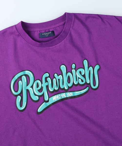 BACK NUMBER(バックナンバー)の「【BACK NUMBER】ストリートプリントTシャツ(Tシャツ/カットソー・メンズ・ブラック/ホワイト/パープル・M/L/XL/S)」の13枚目の写真