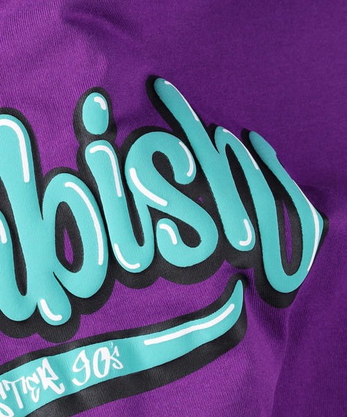 BACK NUMBER(バックナンバー)の「【BACK NUMBER】ストリートプリントTシャツ(Tシャツ/カットソー・メンズ・ブラック/ホワイト/パープル・M/L/XL/S)」の14枚目の写真