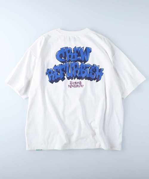 BACK NUMBER(バックナンバー)の「【BACK NUMBER】ストリートプリントTシャツ(Tシャツ/カットソー・メンズ・ブラック/ホワイト/パープル・M/L/XL/S)」の15枚目の写真