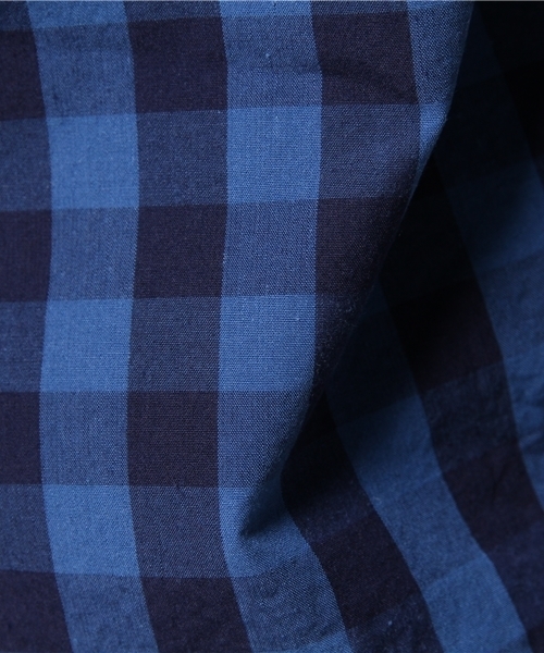 EDIFICE（エディフィス）の「◇インディゴモチーフショートレギュラーシャツ（シャツ/ブラウス・メンズ・ブルー系その他/ブルー/ネイビー・44/48/46/50）」の7枚目の写真