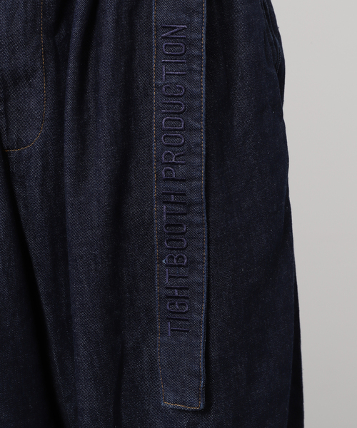 【美品】TIGHTBOOTH タイトブース デニムパンツ 黒 ワイド sizeL TIGHTBOOTH（タイトブース）DENIM BALLOON PANTS
