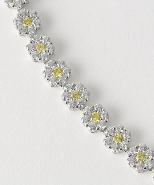 Hatton Labs（ハットンラブス）の「＜HATTON LABS＞ DAISY TENNIS NECKLACE/ネックレス（ネックレス