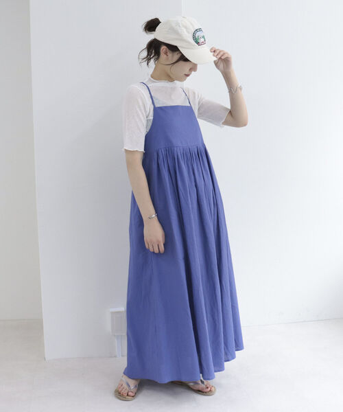 fredy emue（フレディエミュ）の「シアー半袖プルオーバーカットソー（Tシャツ/カットソー・レディース・ブラック/オフホワイト/ミント/サーモンピンク・38）」の8枚目の写真